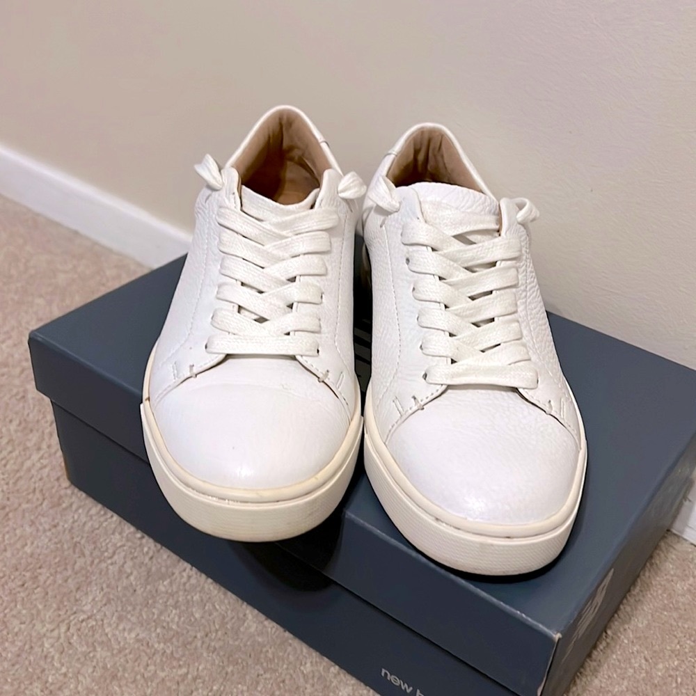 Frye white sneakers